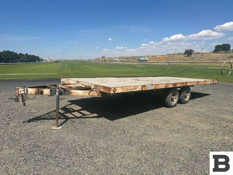 1985 Homemade Flatbed Trailer