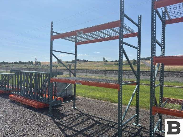 10' Single Section Pallet Racking