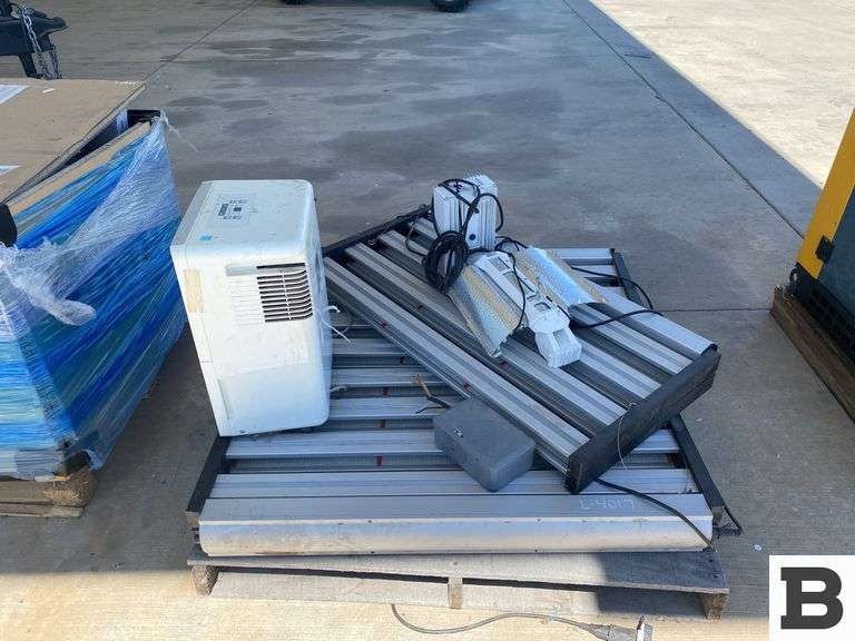 Dehumidifier and LED Grow Lights