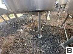 2003 Ripley 1430 Gallon Stainless Steel Fermenting Tank