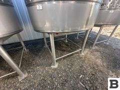 2003 Ripley 1430 Gallon Stainless Steel Fermenting Tank