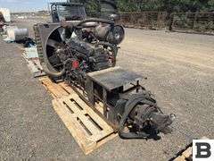 AC670 HI N6 Running Take Out Complete Combine Engine