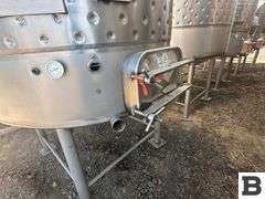 2003 Ripley 1430 Gallon Stainless Steel Fermenting Tank