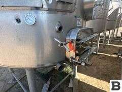 2003 Ripley 1430 Gallon Stainless Steel Fermenting Tank