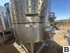 2003 Ripley 1430 Gallon Stainless Steel Fermenting Tank