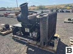 AC670 HI N6 Running Take Out Complete Combine Engine