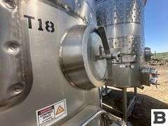 2003 Ripley 1430 Gallon Stainless Steel Fermenting Tank