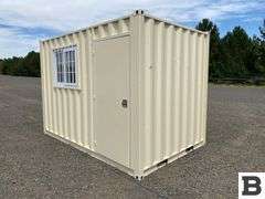 12' High Cube Shipping Container w/ Man Door