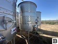 2003 Ripley 1430 Gallon Stainless Steel Fermenting Tank