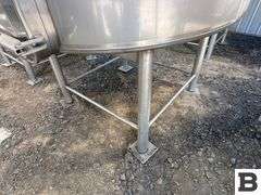 2003 Ripley 1430 Gallon Stainless Steel Fermenting Tank