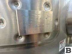 2003 Ripley 1430 Gallon Stainless Steel Fermenting Tank