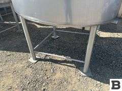 2003 Ripley 1430 Gallon Stainless Steel Fermenting Tank