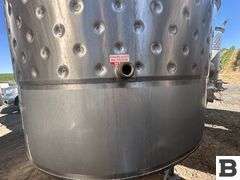 2003 Ripley 1430 Gallon Stainless Steel Fermenting Tank