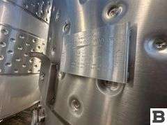 2003 Ripley 1430 Gallon Stainless Steel Fermenting Tank