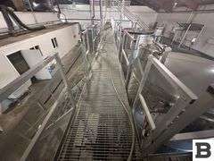 30' Aluminum Catwalk with Stairs and Platform