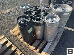 Stainless Steel 6 Barrel Open Kegs