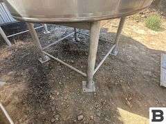 2003 Ripley 1430 Gallon Stainless Steel Fermenting Tank