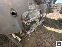 2003 Ripley 1430 Gallon Stainless Steel Fermenting Tank