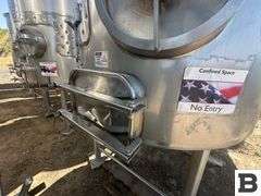 2003 Ripley 1430 Gallon Stainless Steel Fermenting Tank