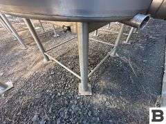 2003 Ripley 1430 Gallon Stainless Steel Fermenting Tank
