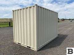 12' High Cube Shipping Container w/ Man Door