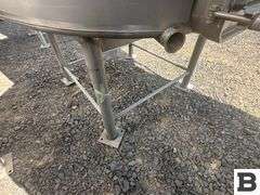 2003 Ripley 1430 Gallon Stainless Steel Fermenting Tank
