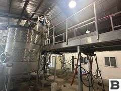 30' Aluminum Catwalk with Stairs and Platform