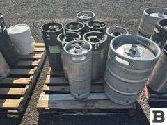 Stainless Steel 6 Barrel Open Kegs