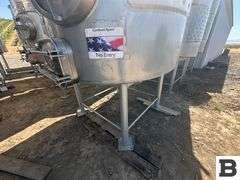 2003 Ripley 1430 Gallon Stainless Steel Fermenting Tank