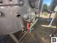 2003 Ripley 1430 Gallon Stainless Steel Fermenting Tank