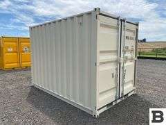 12' High Cube Shipping Container w/ Man Door