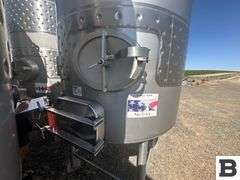 2003 Ripley 1430 Gallon Stainless Steel Fermenting Tank