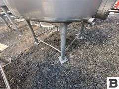 2003 Ripley 1430 Gallon Stainless Steel Fermenting Tank