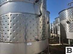 2003 Ripley 1430 Gallon Stainless Steel Fermenting Tank