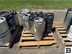 Stainless Steel 6 Barrel Open Kegs