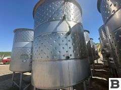 2003 Ripley 1430 Gallon Stainless Steel Fermenting Tank