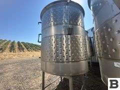 2003 Ripley 1430 Gallon Stainless Steel Fermenting Tank