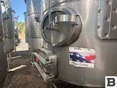 2003 Ripley 1430 Gallon Stainless Steel Fermenting Tank