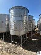2003 Ripley 1430 Gallon Stainless Steel Fermenting Tank