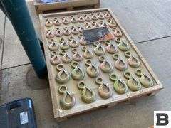 Round Fixed Eye Lifting Hooks w/latches