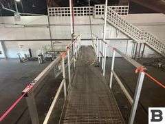 30' Aluminum Catwalk with Stairs