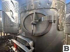 2003 Ripley 1430 Gallon Stainless Steel Fermenting Tank
