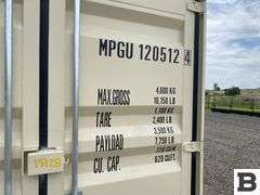 12' High Cube Shipping Container w/ Man Door