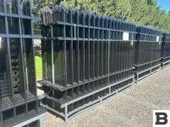10’x7’ Wrought Iron Site Fence