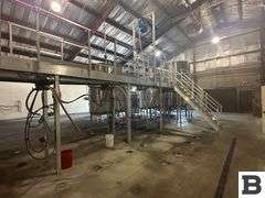 30' Aluminum Catwalk with Stairs and Platform