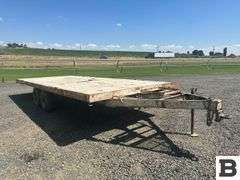 1985 Homemade Flatbed Trailer