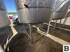 2003 Ripley 1430 Gallon Stainless Steel Fermenting Tank