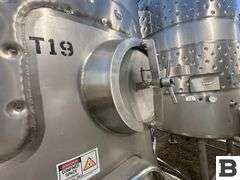 2003 Ripley 1430 Gallon Stainless Steel Fermenting Tank