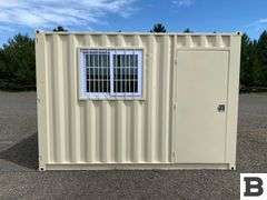 12' High Cube Shipping Container w/ Man Door