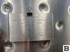 2003 Ripley 1430 Gallon Stainless Steel Fermenting Tank